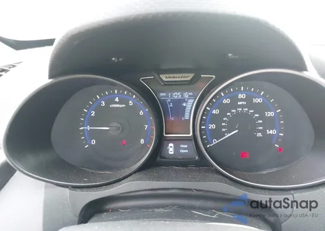 2015 Hyundai Veloster Turbo из США, поврежденный, VIN KMHTC6AE6FU229720